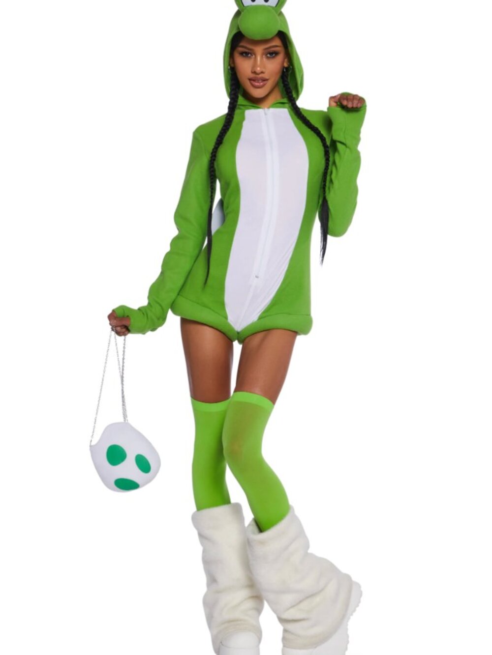 Dolls Kill Dino Friend Costume Set NWT Dinosaur Romper Egg Purse Small SOLD OUT